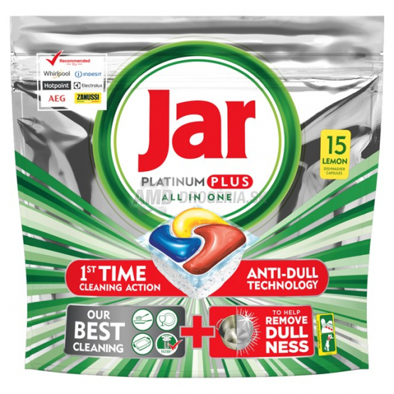 JAR TABLETY DO UMÝVAČKY RIADU PLATINUM PLUS YELLOW 15 KS