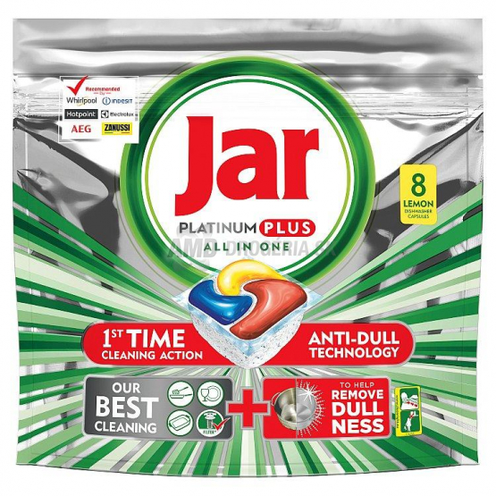 JAR TABLETY DO UMÝVAČKY RIADU PLATINUM PLUS YELLOW 8 KS