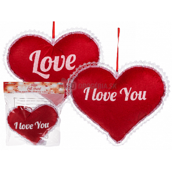 ČERVENÉ SRDCE LOVE 1 KS