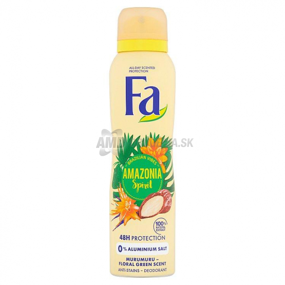 FA DEODORANT AMAZONIA SPIRIT 150 ML