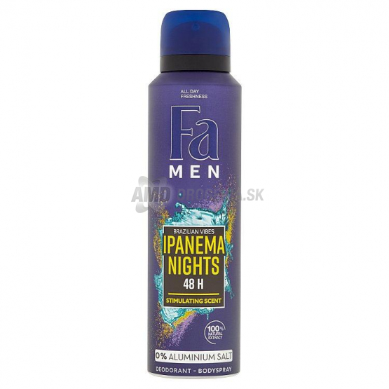 FA DEODORANT MEN IPANEMA NIGHTS 150 ML