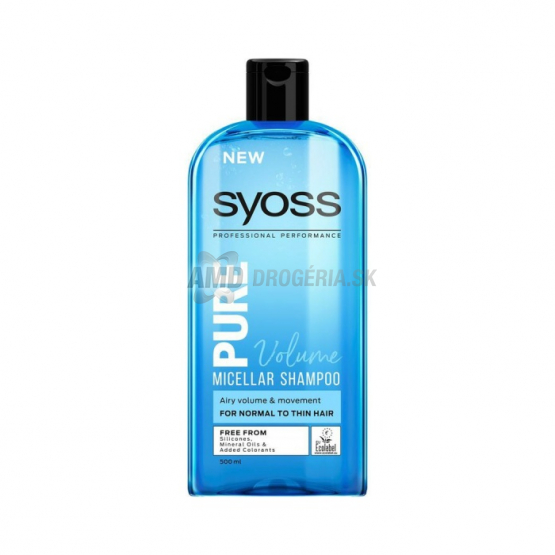 SYOSS ŠAMPÓN MICELAR PURE VOLUME 500 ML