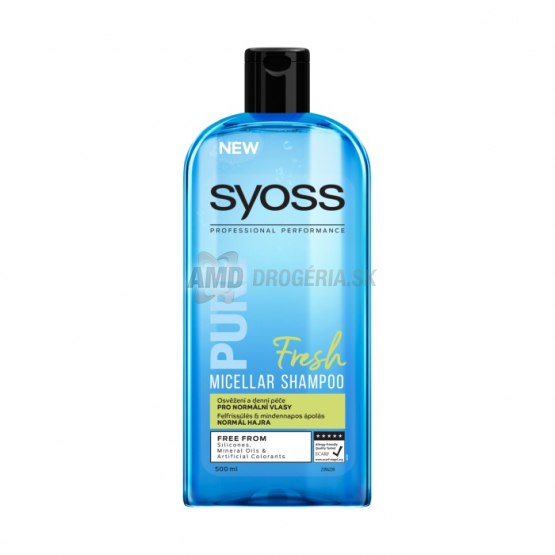 SYOSS ŠAMPÓN MICELAR PURE FRESH 500 ML