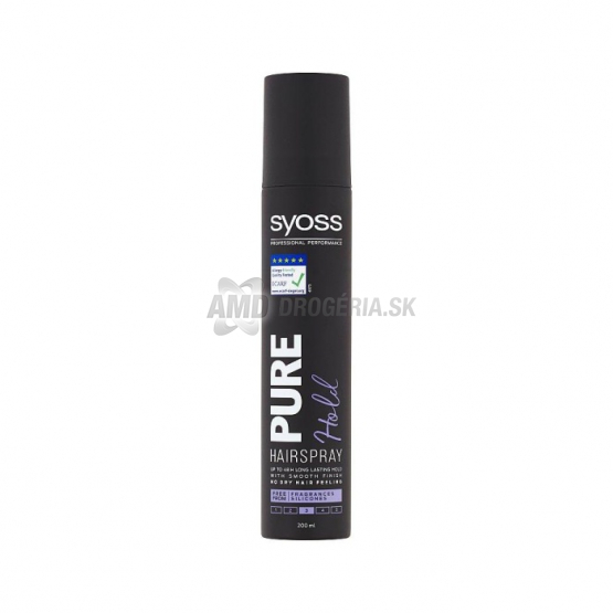 SYOSS LAK NA VLASY PURE HOLD 200 ML