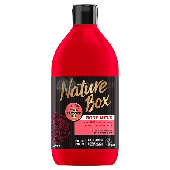 NATURE BOX TELOVÉ MLIEKO GRANÁTOVÉ JABLKO 385 ML