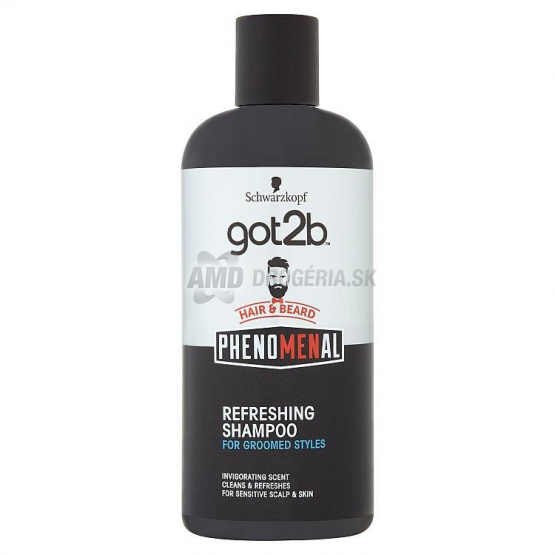 GOT2B ŠAMPÓN MEN DEEP REFRESING VLASY, FÚZY 250 ML 