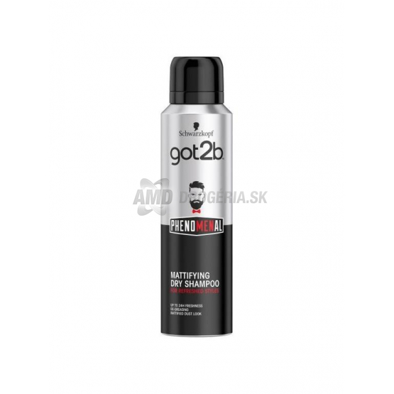 GOT2B ŠAMPÓN SUCHÝ MEN MATTIFYING 150 ML 