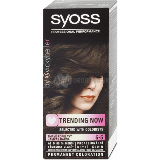 SYOSS COLOR PROFESIONAL 5-5 TMAVÝ POPOLAVÝ