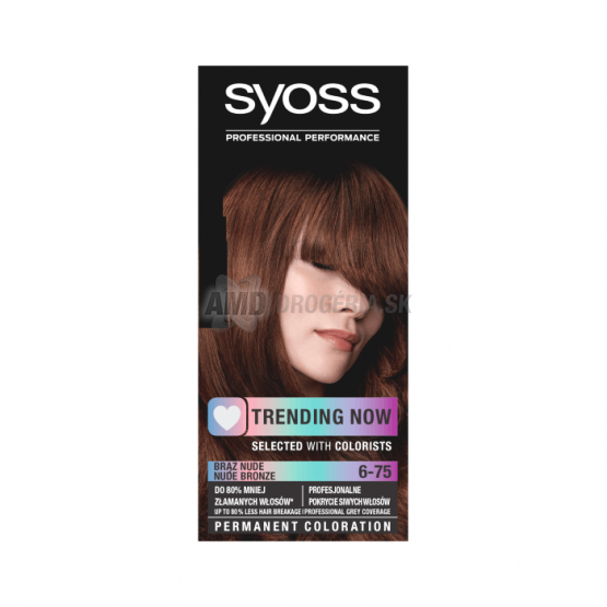 SYOSS COLOR PROFESIONAL 6-75 BRONZOVÝ NUDE