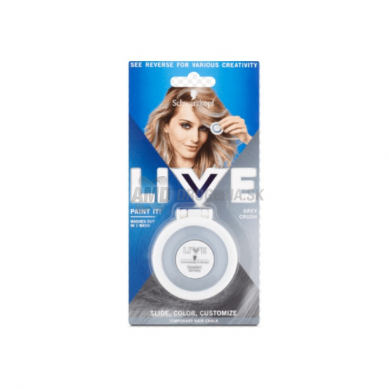 LIVE KRIEDA NA VLASY ZMYVATEĽNÁ GREY 1 KS