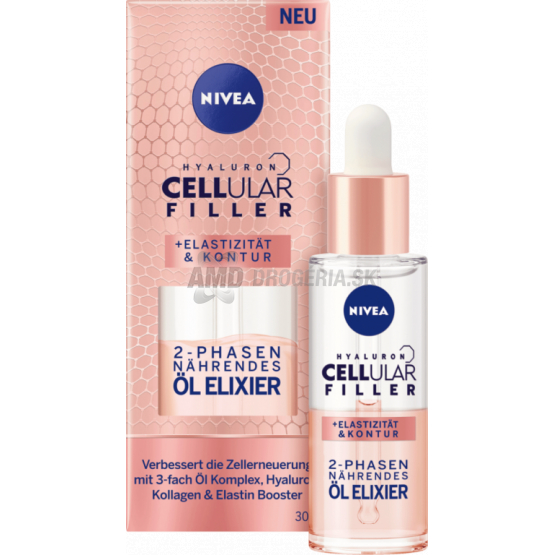 NIVEA CELLULAR OLEJ HYALUROONOVÝ ELASTIC 30 ML 