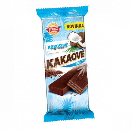 KAKAOVE REZY CELOMAČANÉ KOKOSOVÉ 45G