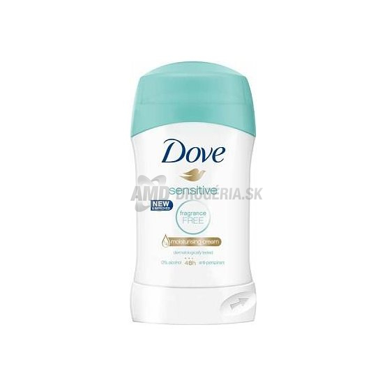 DOVE STICK SENSITIVE BEZ VÔNE 40 ML