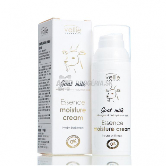 VELLIE HYDRATAČNÝ KRÉM NA TVÁR KOZIE MLIEKO 50 ML