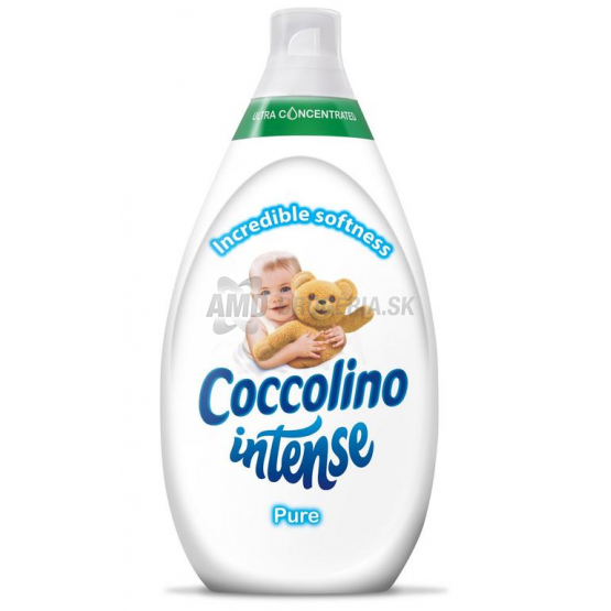 COCCOLINO INTENSE PURE BIELA 960ML 64 PD
