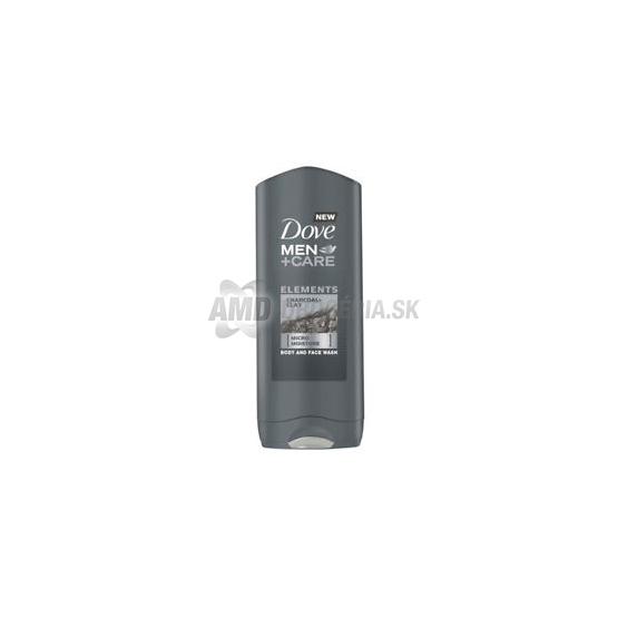 DOVE SPRCHOVÝ GÉL MEN CHARCHOAL CLAY 400 ML 