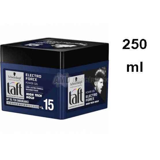 TAFT GÉL ELECTRO FORCE 15 250 ML