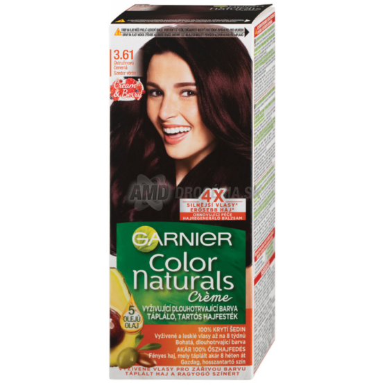 GARNIER COLOR NATURALS  OSTRUŽINOVÁ ČERVENÁ 3.61