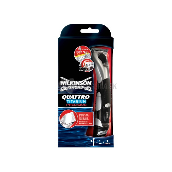 WILKINSON QUATTRO STROJČEK TITANIUM PRECISION FREE