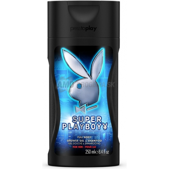 PLAYBOY SPRCHOVÝ GÉL SUPER MEN 250 ML