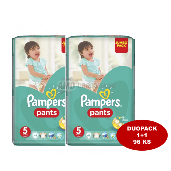 PAMPERS PANTS NOHAVIČKY GIANT PACK 5 96 KS