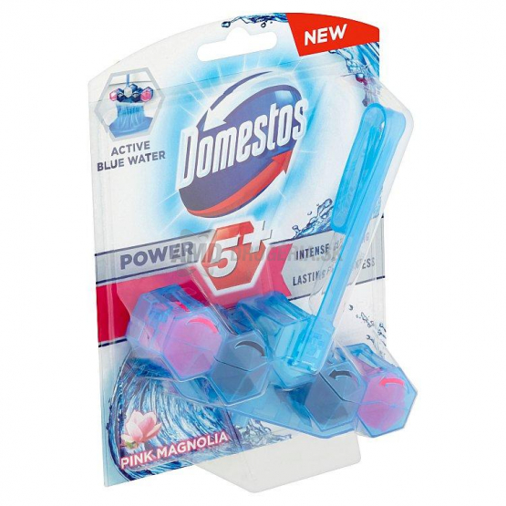 DOMESTOS WC POWER 5 BLUE WATER PINK 53 G