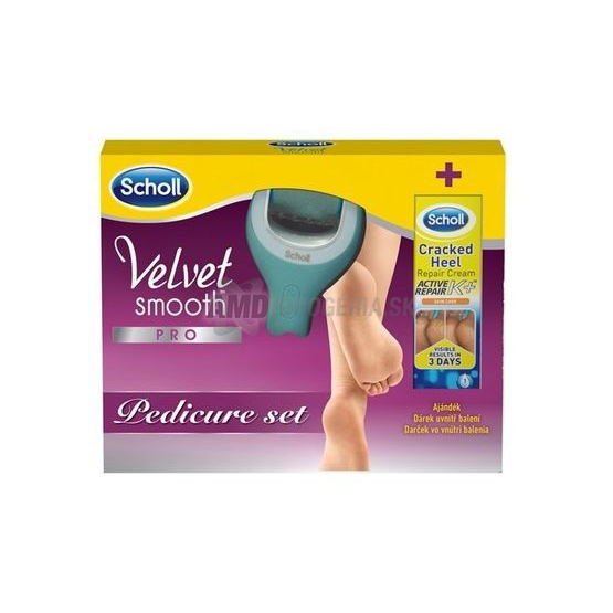 SCHOLL ELEKTRICKÝ PILNÍK NA CHODIDLÁ DO VODY + KRÉM 60 ML
