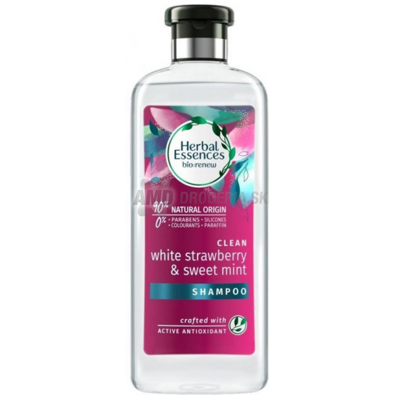 HERBAL ESSENCE ŠAMPÓN CLEAN STRAWBERRY A MINT 400 ML