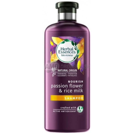 HERBAL ESSENCE ŠAMPÓN NOUR FLOWER A RICE MILK 400 ML