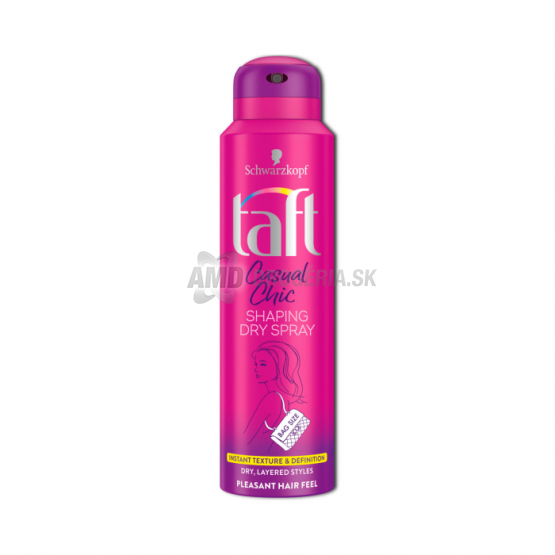 TAFT SPREJ CASUAL CHIC SUCHÝ NA TVAROVANIE 150 ML 