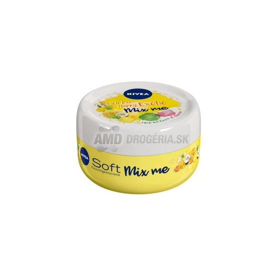 NIVEA SOFT KRÉM MIX ME ŽLTÝ 100 ML 