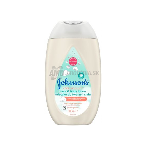 JOHNSONS BABY TELOVÉ MLIEKO COTTONTOUCH 300 ML