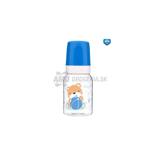CANPOL BABIES DOJČENSKÁ FĽAŠA PLASTOVA 3 MESIACE+ 120 ML