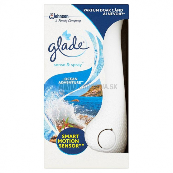 GLADE SENSE STROJČEK OCEAN ADVENTURE 18 ML