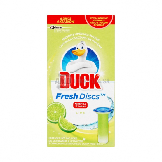 DUCK FRESH DISC NÁHRADNÁ NÁPLŇ LIME 36 ML 