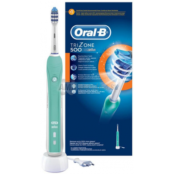 ORAL-B ELEKTRICKÁ ZUBNÁ KEFKA TRIZONE 500 NABIJATEĽNÁ 1 KS