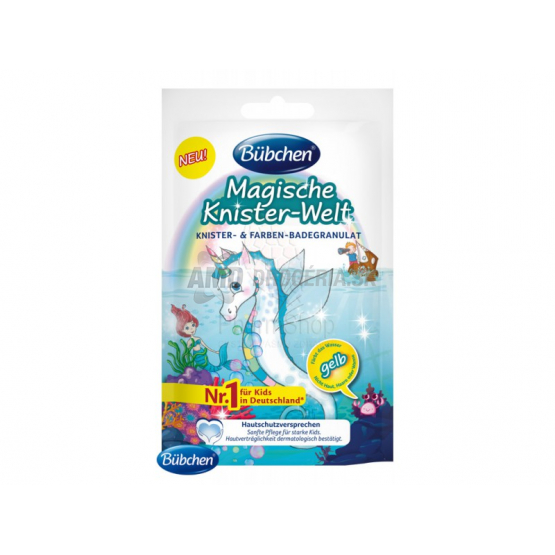 BUBCHEN KIDS PRÁŠOK DO KÚPEĽA PRASKAJÚCI A FARBIACI 50 G 