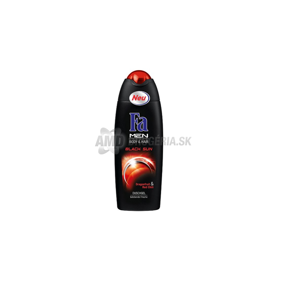 FA SPRCHOVÝ GÉL MEN BLACK SUN 250 ML