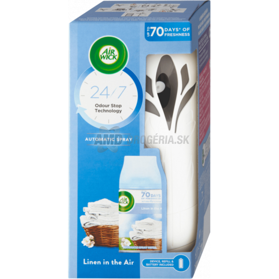 AIR WICK FRESH MATIC STROJČEK PRÁDLO VO VÁNKU 250 ML 