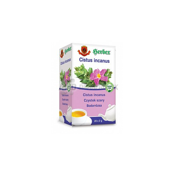 HERBEX ČAJ ČISTEC PORCIOVANÝ 20X2G