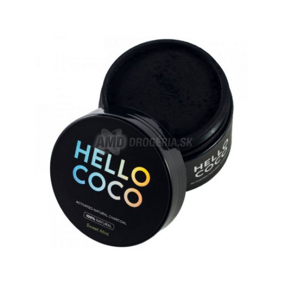 HELLO COCO AKTÍVNE UHLIE PRÁŠOK NA ZUBY 30 G 