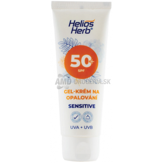 HELIOS HERB  KRÉM GÉL NA OPAĽOVANIE SENSITIVE OF50+ 75ML