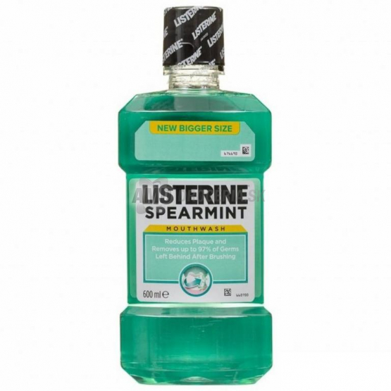 LISTERINE ÚSTNA VODA SPEARMINT 600 ML