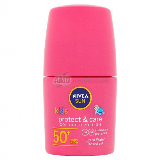 NIVEA SUN DETSKÉ FAREBNÉ MLIEKO NA OPAĽOVANIE V GUĽÔČKE OF50+ 50 ML