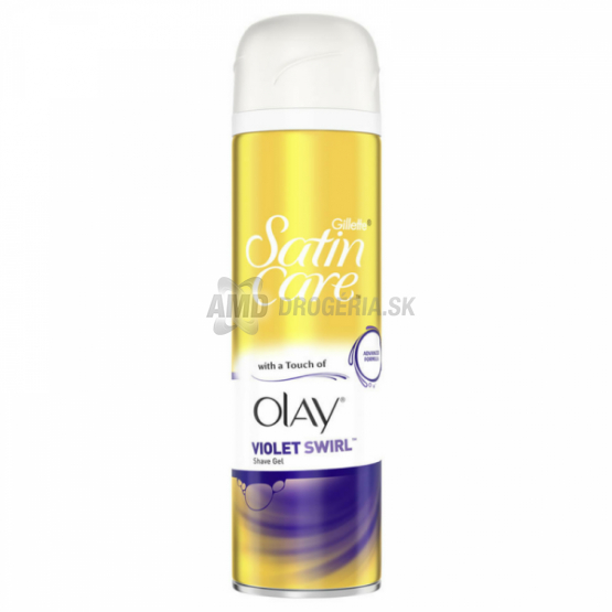 GILLETTE SATIN CARE GÉL TOUCH OF OLAY VIOLET 200 ML