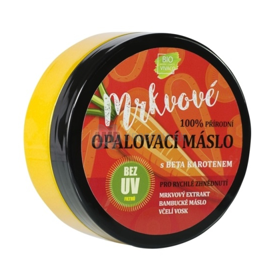SUN MRKVA MASLO NA OPAĽOVANIE BEZ FILTRA 002201 150 ML