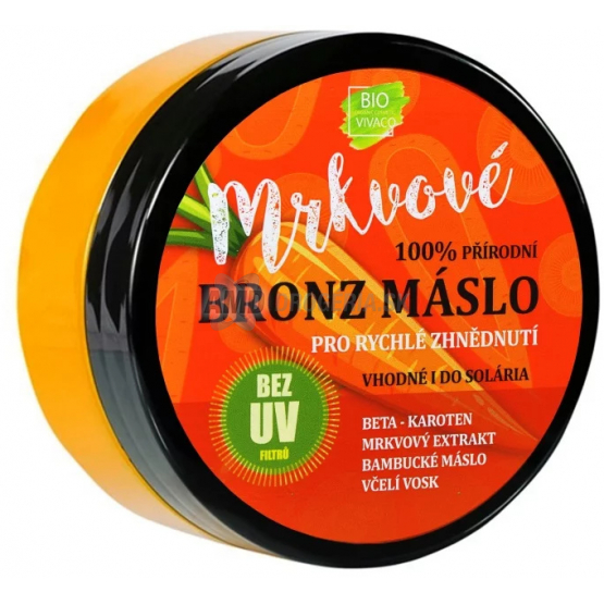 SUN MRKVA MASLO NA OPAĽOVANIE BEZ FILTRA 002201 150 ML