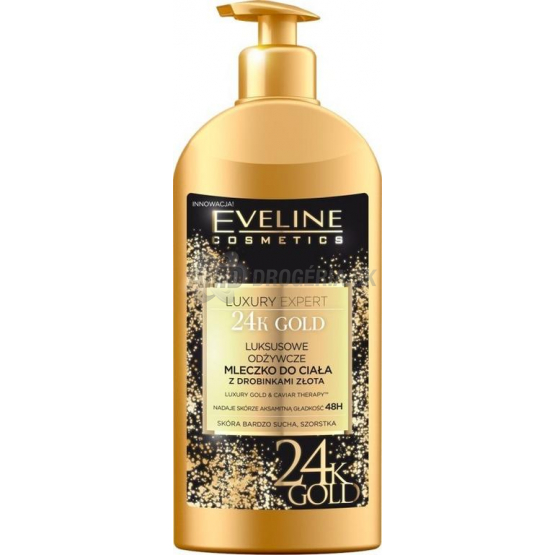 EVELINE TELOVÉ MLIEKO LUXURY EXPERT S 24K ZLATOM 350 ML