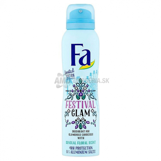 FA DEODORANT FESTIVAL GLAM 150 ML