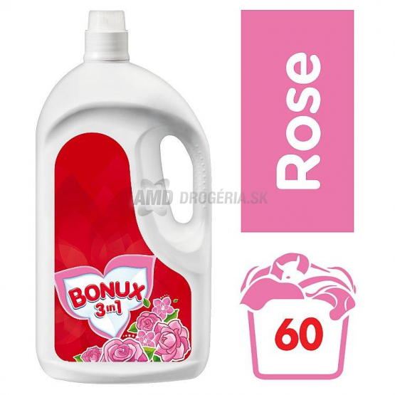 BONUX GÉL NA PRANIE ROSE 3,9l 60 PD
